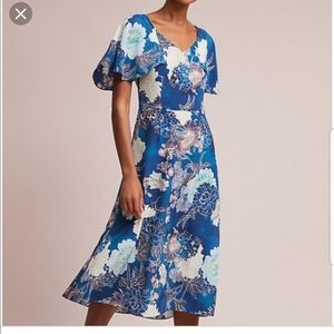 Anthropologie midi dress excellent condition